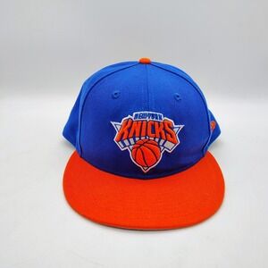 New Era 9Fifty New York Knicks NBA Baseball Cap Blue Orange Snapback OS